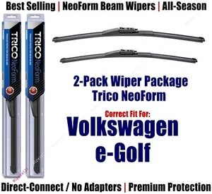 2pk Super-Premium NeoForm Wipers fit 2019 Volkswagen e-Golf - 162613/1813 - Picture 1 of 1