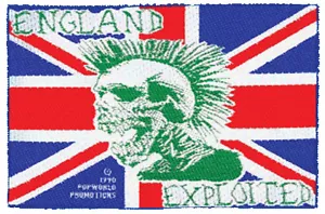 THE EXPLOITED - Patch Aufnäher - England NEU! - Bild 1 von 1