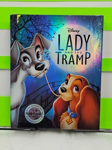 LADY AND THE TRAMP DISNEY DIGIBOOK TARGET EXCLUSIVE SIGNATURE 2 DISC SET BLU RAY - Picture 1 of 7