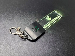 Llavero/Llavero Luz LED Vauxhall -7 Colores LED - Logo Coche - Insignia - Emblema - Imagen 1 de 11