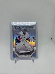 2023-2024 upper deck black diamond hockey ilya sorokin /349 - Picture 1 of 2