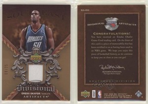 2007-08 Upper Deck Artifacts Divisional Copper /25 Emeka Okafor #DA-EO