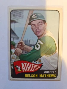 1965 TOPPS NELSON MATHEWS #87 VG/EX SPEDIZIONE COMBINATA - Foto 1 di 2