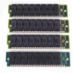 4x4MB 4x 4MB 16MB Simms Ram memoria 30 pin 70ns 30 poli non parity 8 chip Mac - Foto 1 di 2