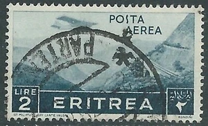 1936 ERITREA POSTA AEREA USATO SOGGETTI AFRICANI 2 LIRE - RA11-2 - Imagen 1 de 1