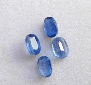 Piedras preciosas sueltas sin tratar corte facetado ovalado de cianita natural de 4,50 quilates de 5*7 mm - Imagen 1 de 2