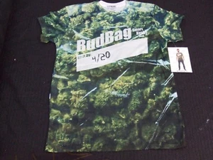 Camiseta de marihuana Faux-Real Bud-Bag 4:20 aspecto ultra realista Weed Pot S, L - Imagen 1 de 4