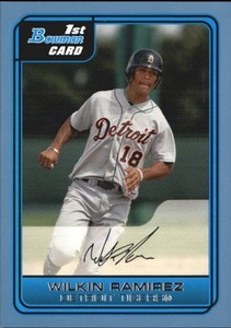 2006 Bowman Prospects Blue #B79 Wilkin Ramirez /500