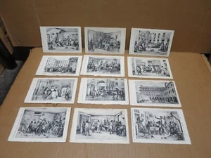 PARIS (75) 12 cartes postales prison pour dettes Sainte Pelagie - Bild 1 von 2