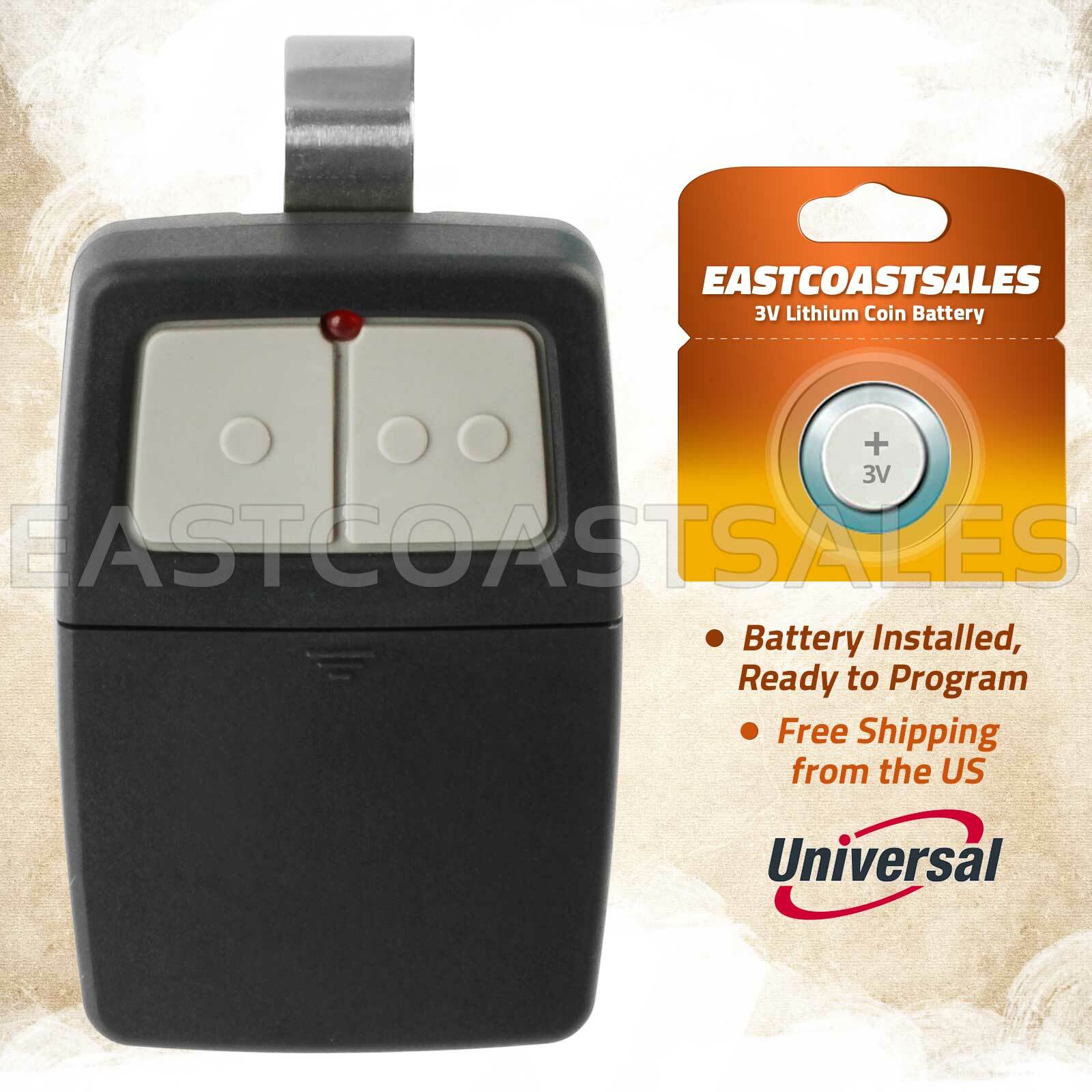 Craftsman Garage Door Opener Key Chain Remote Control for CR1150 200.