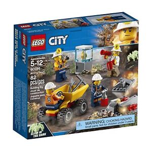 60184 MINING TEAM lego set LEGOS city town SEALED gold NEW minifigs miners