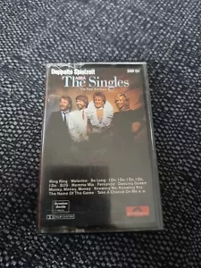 ABBA - CHROME CASSETTE TAPE - THE SINGLES - FIRST TEN YEARS - GERMAN ISSUE - Picture 1 of 11