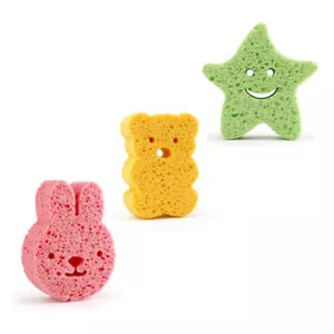 3 PCS Bathtime Sponge Kids Body Cleaner Sponge Sponge Pads Children Scrub Sponge - Picture 1 of 24