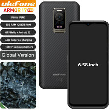 Unlocked Ulefone Armor 17 Pro 4G LTE Rugged Phone Night Vision Mobile 8+256GB