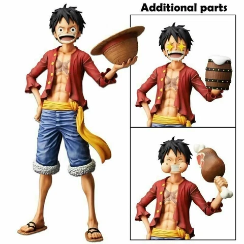Anime One Piece Grandista Nero Monkey D Luffy 11'' PVC Action Figure Toy Gift Cover