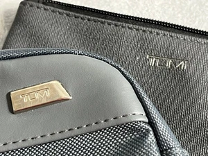 TUMI for Delta Airlines Amenity Kit Set 2 Bags Travel Toiletry Cosmetic Pouch - Picture 1 of 10