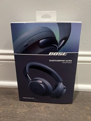 New Bose QuietComfort Ultra Over-Ear Wireless Bluetooth Headphones Lunar Blue - Image 1 of 2