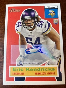 2015 Topps Retro Auto Eric Kendricks Autograph - Picture 1 of 2
