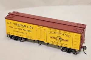 Atlas HO Vissman & Co. Billboard Boxcar w/ Kadee Couplers - Picture 1 of 9