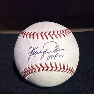 Fergie Jenkins Autographed Auto Signed Baseball HOF Cubs - Image 1 of 2