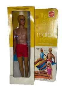 The Sunset Malibu Ken 1970 First Edition Boxed Stock No. 1088 NBRFB LESEN! - Bild 1 von 8