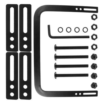  Metal Bed Frame Mattress Retainer Anti-slip Holder Fixing Artifact Brackets - Imagen 1 de 4