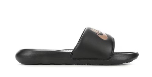 Sandali Nike Victori One donna taglia 8 slide CN9677 001 bronzo nero