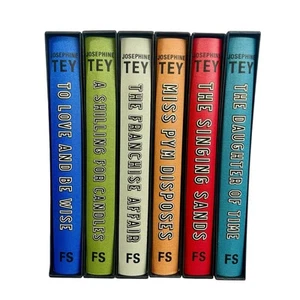 Josephine Tey FOLIO SOCIETY Set (6) To Love and Be Wise, A Shilling for Candles - Bild 1 von 7