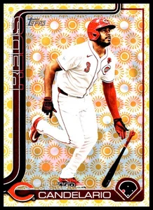 2025 Topps #619 Jeimer Candelario Holiday Sun - Bild 1 von 2