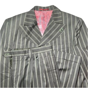Valentino Ferrel Italy Suit Jacket & Pants Set - Picture 1 of 20