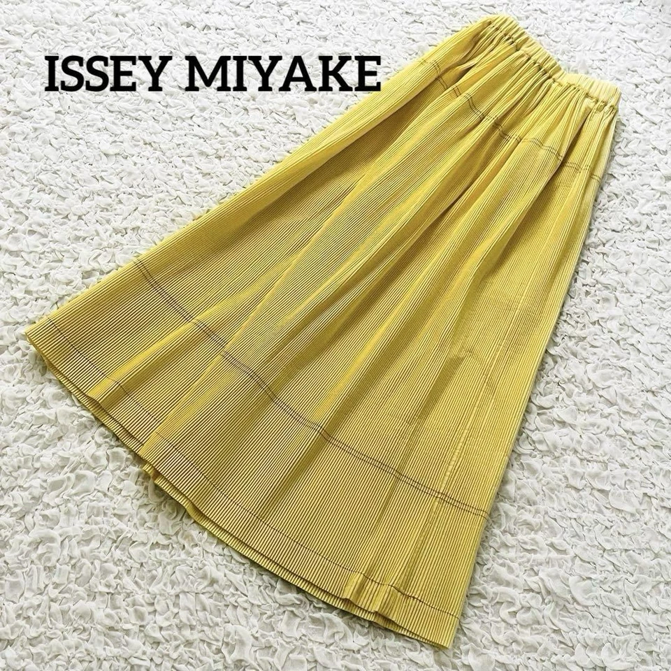MAXI FALDA PLISADA ISSEY MIYAKE USADA BUENA Foto 1 de 4
