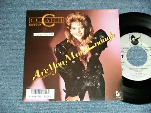 C. C. CATCH Japan 1987 VIPX-1874 PROMO NM 7"45 ARE YOU MAN ENOUGH - Picture 1 of 4