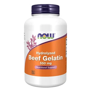 NOW FOODS Beef Gelatin 550 mg 200 Capsules - Picture 1 of 10