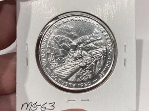 1950 MEXICO ~  GROVE 570a ~ 7th PANAMERICAN RAILROAD CONGRESS MEXICO CITY ~ UNC - Picture 1 of 8