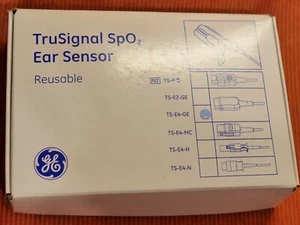 GE TrueSignal SpO2 Ear Sensor REF TS-E4-GE Datex-Ohmeda - Picture 1 of 2