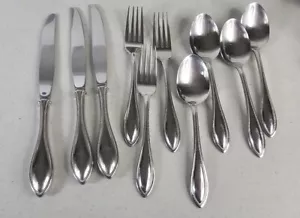 Piatto Oneida Arbor American Harmony Perline Inox Sostituzione di 10 - Foto 1 di 3