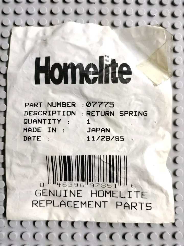 OEM GENUINE NOS GREEN MACHINE 07775 PAWL RETURN SPRING MODEL 2600 2800 3000 - Image 1 of 2