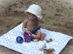 OOAK Polymer Clay Baby Junge *Gabe* von Kandy Jacks - Bild 1 von 23