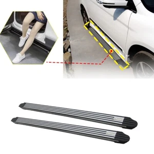 2PCS Running Board fits for SsangYong Musso 2019-2024 Side Step Nerf Bars Pedal - Picture 1 of 4