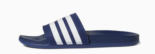 Adidas Adilette sandali comodi ciabatte blu bianco FZ1753 uomo taglia 13