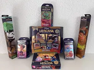 Disney Lorcana Das erste Kapitel Auswahl Booster Packs Display Starter Deck DE - Bild 1 von 16