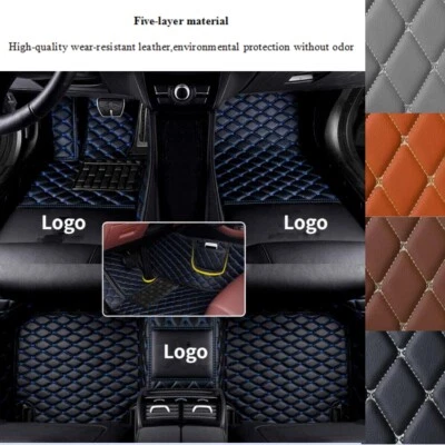 Fit For KIA Amanti 2003-2010 Car Floor Mats Waterproof Carpets Front&Rear - Image 1 of 4