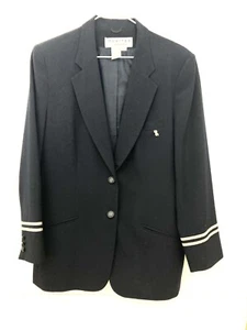 United Airlines By Brookhurst Vintage Flight Attendant Stewardess Jacket 12P - Picture 1 of 4