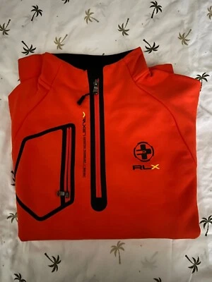 RLX 67 RALPH LAUREN EXPEDITION TECHNOLOGY Performance Sudadera Hombre’s S Naranja Foto 1 de 4
