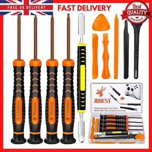 JOREST Cleaning Repair Tool Kit for PS4 PS3 PS5 Xbox One/360, PH0 T6 T8 25pcs UK - Picture 1 of 7