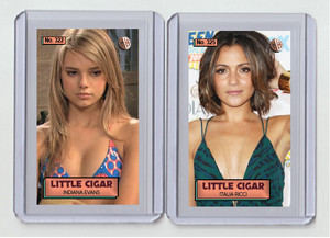 Italia Ricci rare MH Little Cigar #'d 2/3 Tobacco card no. 325