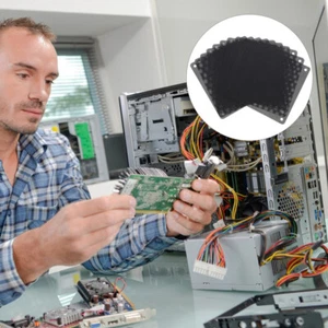 10 Pcs Chassis Staubdichtes Netz Filtergitter Für Computerlüfter - Afbeelding 1 van 12