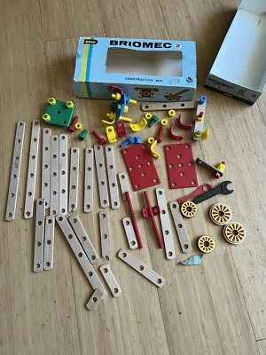 Briomec 2 Building Toy Sweden Vintage Wood Brio 31792 - Image 1 of 4