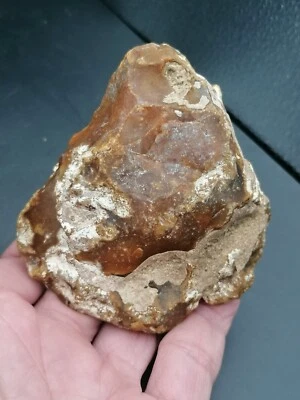 Acheulean culture Lower Paleothic France Triangular Handaxe H. Heidelbergensis - Image 1 of 4