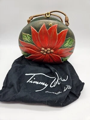 Vintage Timmy Woods Poinsetta Handbag - Image 1 of 4